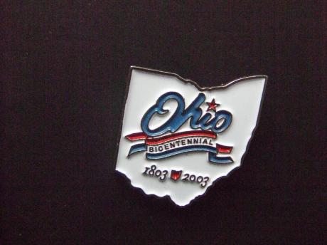 Ohio Bicentennial 200e verjaardag van de staat Amerika